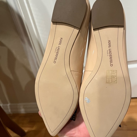 ADORABLE Karl Lagerfeld Flats - NWOT - Picture 2 of 5